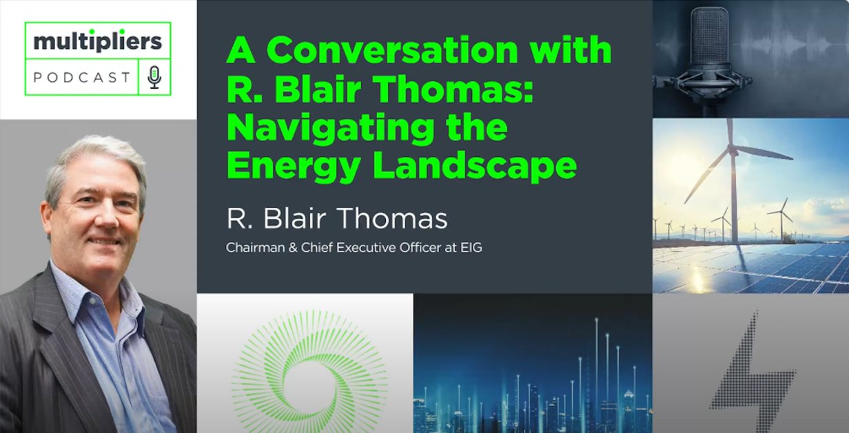 A Conversation with R. Blair Thomas: Navigating the Energy Landscape